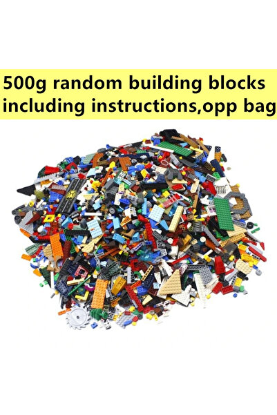 choice2 500g Random 1500g DIY MOC Random Assembly Building Blocks Bulk Basic ...