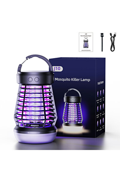 choice2 مصباح J10 الأسود الكهربائي لطرد البعوض، قابل للشحن عبر منفذ USB، جهاز...