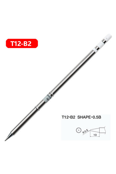 Choice12 T12-B2 T12 Soldering Iron Tips Replacement Various Models of Tip Ele...