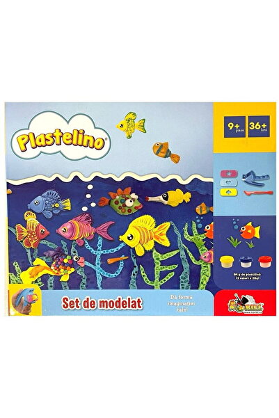 Noriel Set de modelat Plastelino, 9+ piese, Multicolor