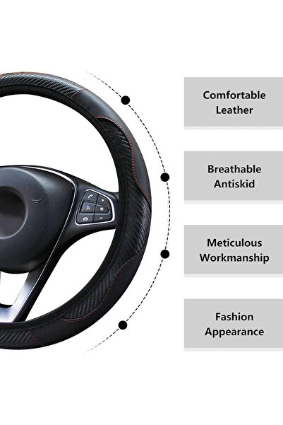 X SPRING Carbon Fiber Steering Wheel Cover