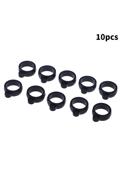 Choice7 KOQZM Black 10Pcs Universal Anti-Lost Necklace Lanyards Ring Portable...