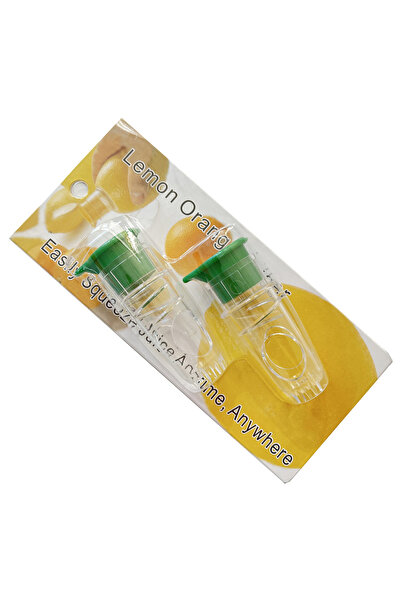 choice2 طقم عصارة ليمون يدوية خضراء مكون من قطعتين، بغطاء لولبي وفلتر مدمج، م...