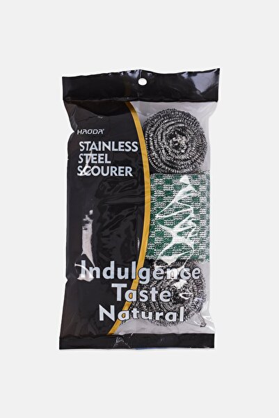 Muy Mucho 5 قطع من ليفة تنظيف هاودا المصنوعة من الفولاذ المقاوم للصدأ، متعددة...