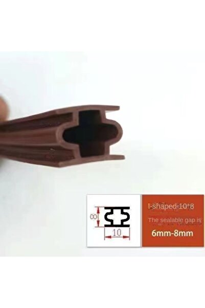 Choice27 شريط مانع للتسرب بني اللون بطول 6 أمتار (10×8 بوصة) لأبواب ونوافذ ال...