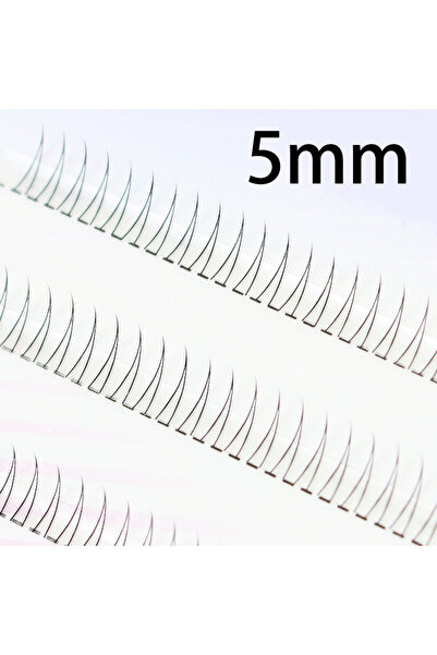 choice2 0.07mm 5mm J Curl V Shape Black Under Eyelash Comic Eye Lashes Natura...