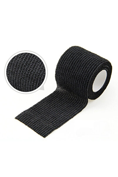 Choice15 ضمادة مرنة سوداء جديدة ساخنة بطول 7.5 سم وعرض 4.5 متر، شريط لاصق ذات...