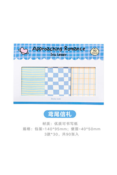 Choice5 B New Plaid Combination Note Romance Series Hand Account Decoration B...