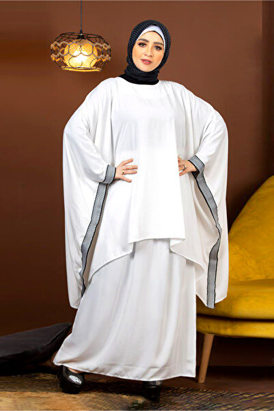 AsrymShop Very luxurious, very wide, white Cotton - Lightweight prayer robe