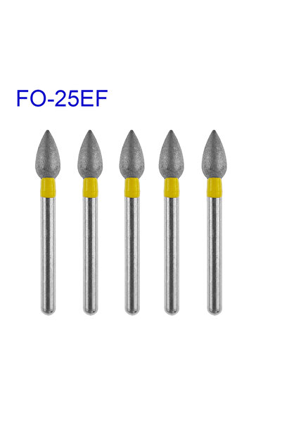 choice2 FO-25EF 5pcs/pack Dental Diamond Burs Dental Drills For High Speed Ha...