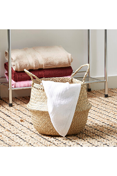 Generic Natura Seagrass Laundry Basket - 25x32 cm
