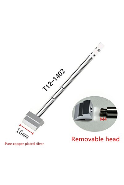 Choice12 رأس مكواة لحام كهربائي على شكل مجرفة T12-1402-16mm T12 C245، مناسب ل...