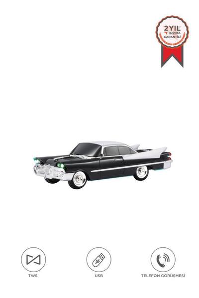 Torima Bluetooth Hoparlör Retro Klasik Araba Tasarımlı TWS 10W FM USB Speaker...