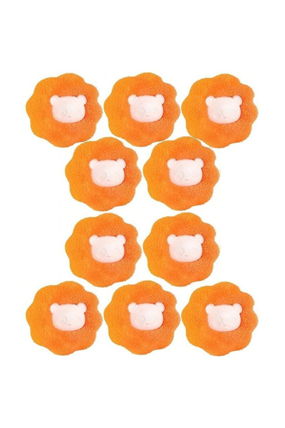 Choice1 كرة غسيل إسفنجية صفراء اللون، 10 قطع أو 5/10/20 قطعة، لإزالة الوبر من...