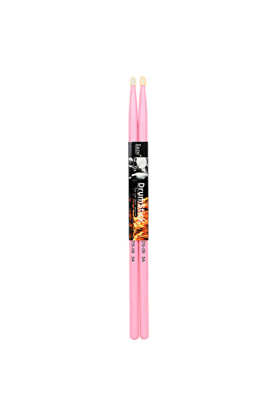 Choice11 Pink 5A 1 Pair Colorful Drumsticks 5A/7A Drum Sticks Professional Dr...