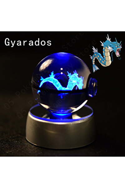 Choice8 18 كرة كريستال بوكيمون غيارادوس ثلاثية الأبعاد، بيكاتشو، ميو تو، ميو،...