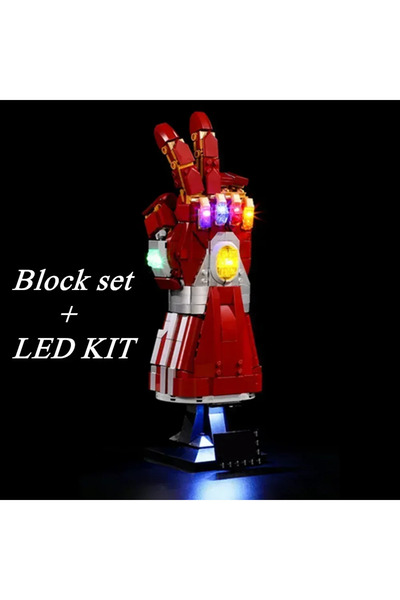 Choice مجموعة إضاءة LED نانو من إنفينيتي لايت غاونتليت هيروز (بدون علبة بيع ب...