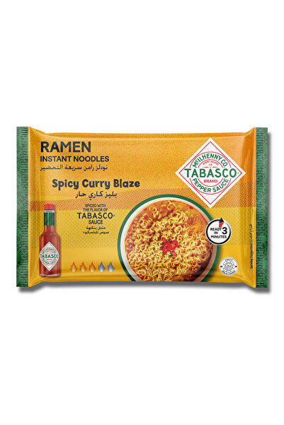 Tabasco ® نودلز رامين سريعة التحضير بنكهة الكاري الحار 375 غرام