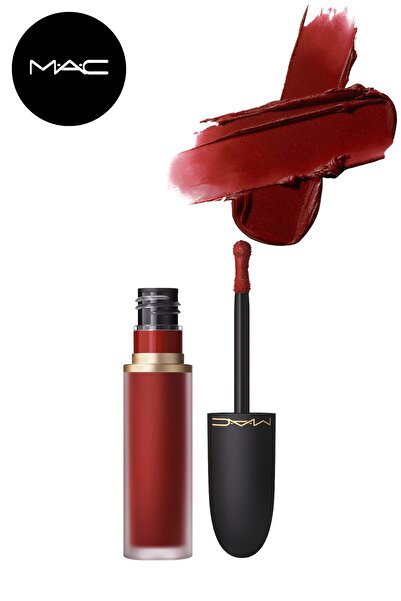 M.A.C Powder-Like Matte Lip and Cheek Mousse Liquid Lipstick with 10-Hour Moi...