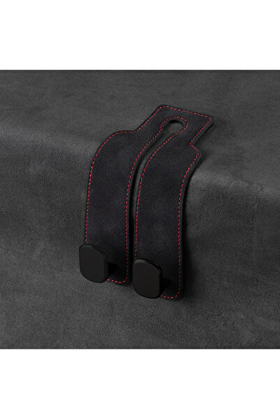 choice2 خطاف مسند رأس السيارة 2 في 1 عالي الجودة من مادة ABS سوداء، مصنوع من ...