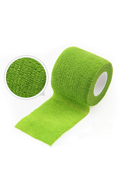 Choice43 ضمادة مرنة جديدة ساخنة بلون أخضر عشبي، 7.5 سم × 4.5 متر، شريط لاصق ذ...