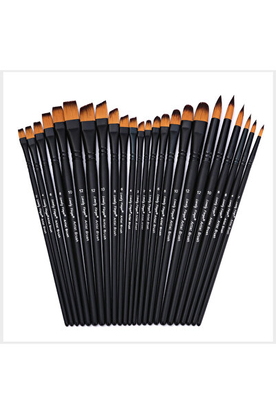 Choice4 مجموعة فرش رسم مكونة من 24 قطعة، جميعها 6/24 فرشاة، فرش رسم فنية للرس...