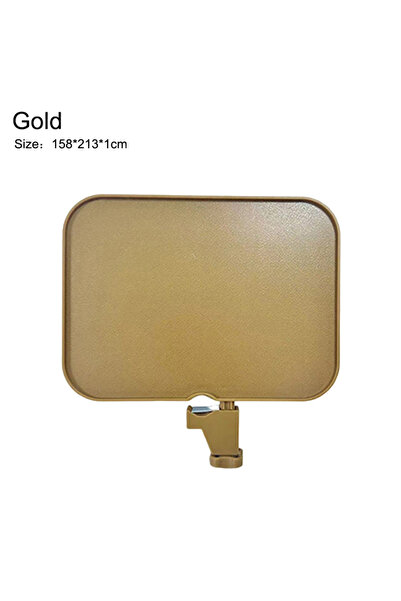 Choice1 حامل صينية رموش ذهبية، صينية تنظيم بلاستيكية قابلة للتعديل، مثالية لأ...