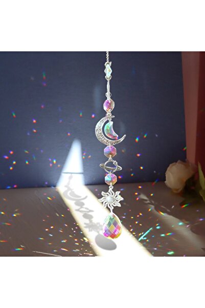 Choice3 C Crystal Wind Chime Rainbow Maker Sun Catcher Dream Catcher Pendant ...