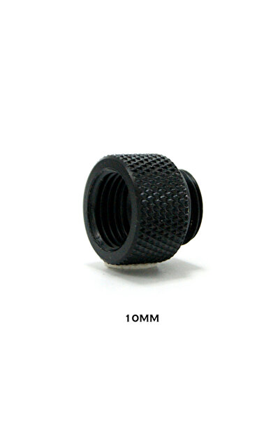 Choice5 Black 10mm Extender Fitting 10mm 15mm 20mm 30mm 40mm M-F G1/4 Black /...