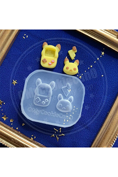 Choice6 1 New Model Super Cute Mini Shake Molds Mini Gameboy Clear Resin Mold...