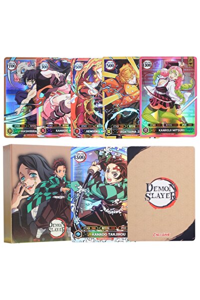 Choice3 مجموعة بانداي من 50 بطاقة فلاش قاتل الشياطين، بطاقة موغن ترين إس إس ب...