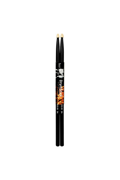 Choice8 Black 5A 1 Pair Colorful Drumsticks 5A/7A Drum Sticks Professional Dr...