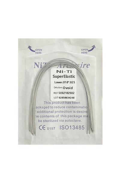 Choice30 18x25 Lower-NITI 10pcs/pack Dental Arch Wires Orthodontic Super Elas...