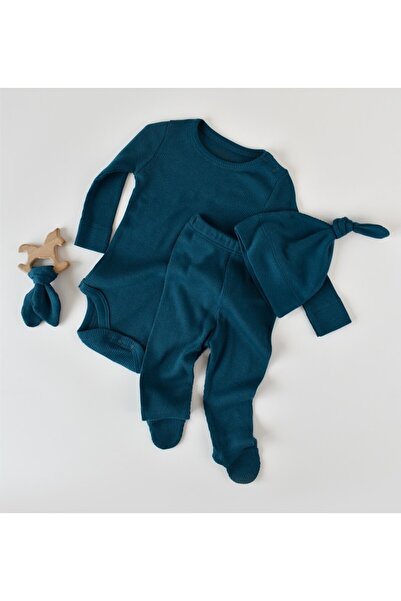 BabyCosy Organic Wear بنطلون مع جوارب. & بادي & شابكا