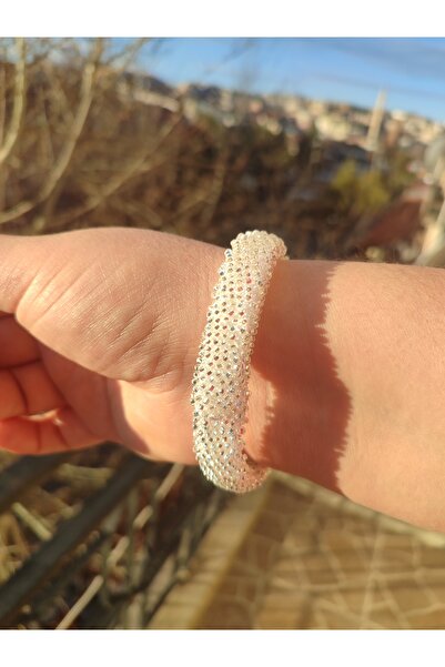 KapadokyaButik Hand Knitted Beaded Bracelet