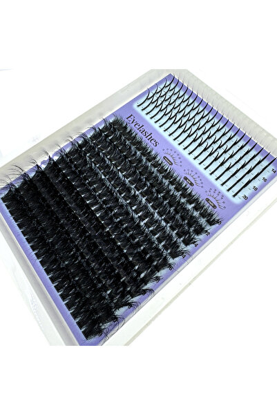 Choice11 14 صفًا من الرموش المدببة 100D، 15 صفًا من الرموش المدببة، وصلات رمو...