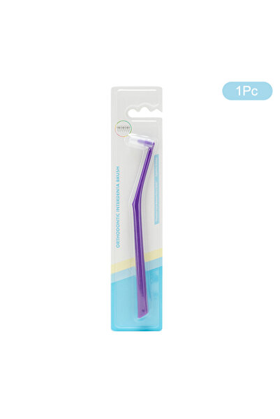 Choice8 فرشاة أسنان بين الأسنان A2، 1/3/5 قطع، فرشاة أسنان ناعمة أحادية الشعا...