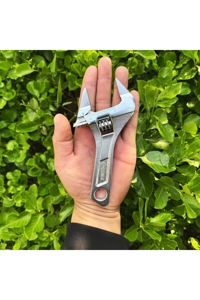 choice2 مفتاح ربط قابل للتعديل فائق النحافة مقاس 6 بوصات (159 مم) بفتحة كبيرة...