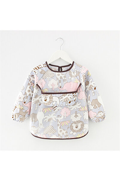 Choice1 مريلة أطفال حديثي الولادة من عمر 0-2 سنوات، بتصميم أسد أزرق، مقاومة ل...