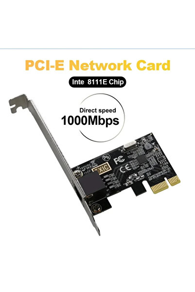 Choice بطاقة شبكة kebidumei RTL8111E 5G PCI-E إلى RJ45 بسرعة 1000 ميجابت في ا...