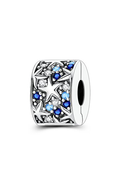 Choice21 KTC1631 Charms Original 925 Silver Blue Beads Fit Bracelet Pendant D...