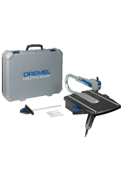 Dremel Moto-Saw MS20 - Ferăstrău vertical, 70 W, carcasă de plastic, accesorii