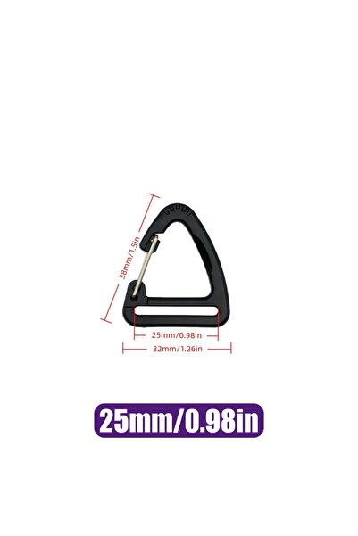 Choice1 20 قطعة من مشابك السحب السريع البلاستيكية الزنبركية مقاس 25 مم، من 5 ...