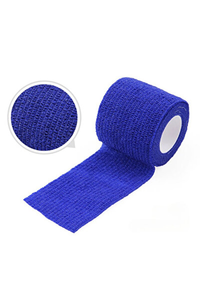 Choice7 ضمادة مرنة جديدة زرقاء داكنة، 5 سم × 4.5 متر، شريط لاصق ذاتي، لحماية ...