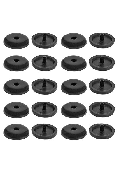 Choice1 Black 10pcs 5/10pcs Car Safety Seat Belt Stopper Buckle Auto Seat Bel...