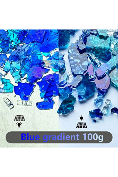 Choice1 ١٠ قطع ملونة من شظايا الجليد المتشققة، فسيفساء كريستالية يمكنك صنعها ...