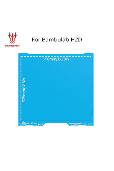 Choice23 قطعتان من لوحة بناء Frostbite BIQU Panda مقاس 350 × 325 مم، مطلية بط...