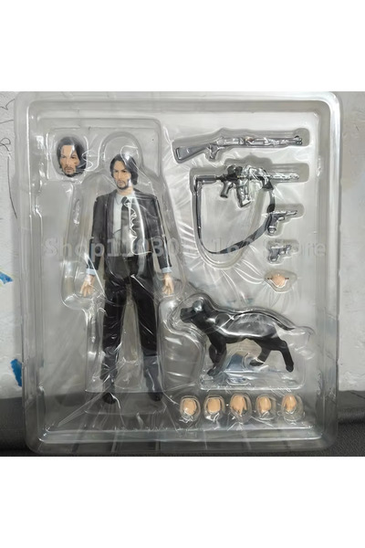 Choice4 16 سم 085 ويك بدون صندوق مافكس 085 جون ويك الفصل الثاني مع مجسم كلب ا...