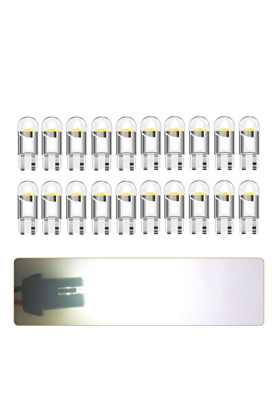 Choice1 20PCS White 20PCS 360Degree Lighting LED T10 W5W 168 192 194 Powerful...