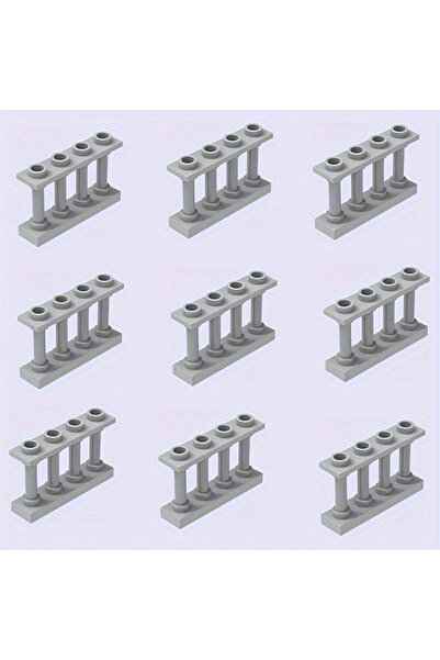 Choice5 مجموعة بناء مزرعة وحديقة من 20 قطعة، لون رمادي فاتح، مقاس 1x4، مع سيا...